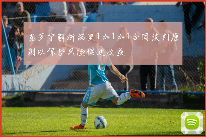 克罗宁解析诺里1加1加1合同谈判原则以保护风险促进收益